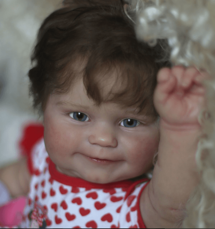  22"  Xanthe Realistisch Reborn Baby Mädchen ( mit Stimm- und Herzmodul) - RSDP-Rebornbabypuppen-Rebornbabypuppen.de®