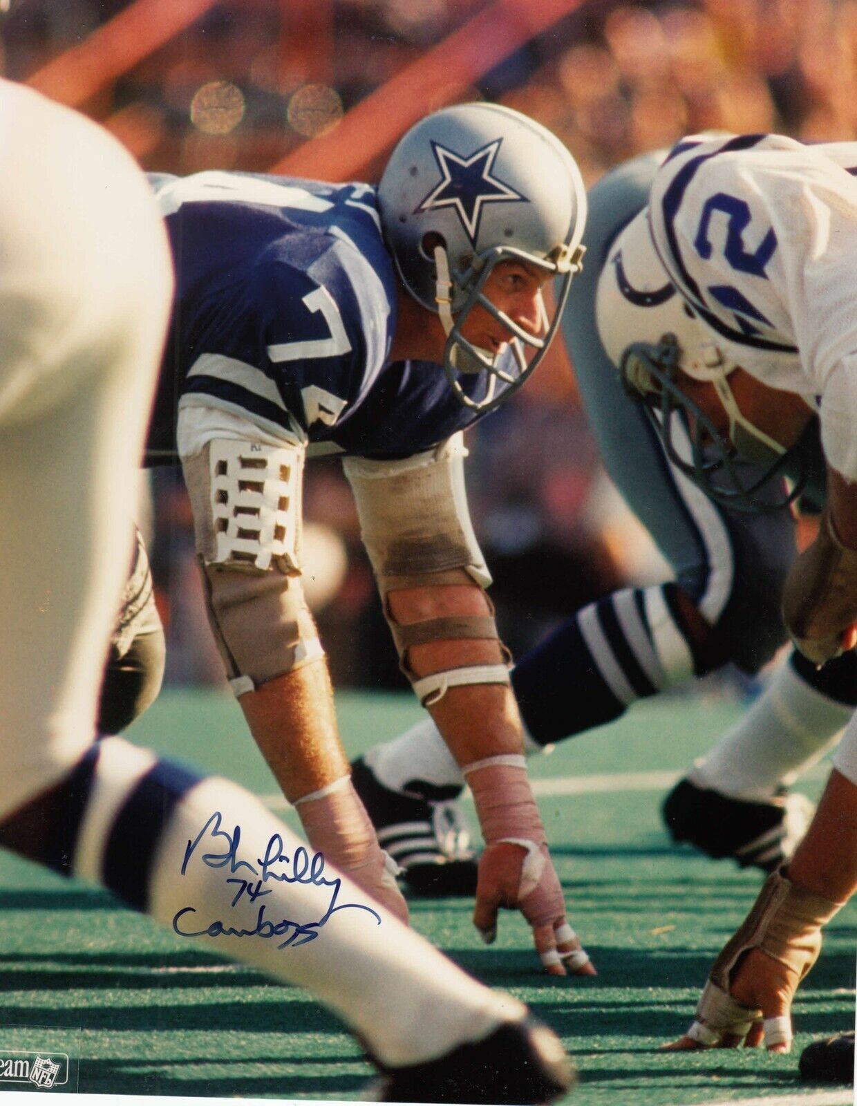 Bob Lilly #0 8x10 Signed Photo Poster painting w/ COA Dallas Cowboys 032419