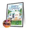 (5 Sizes) Camper-Full Square Diamond Painting