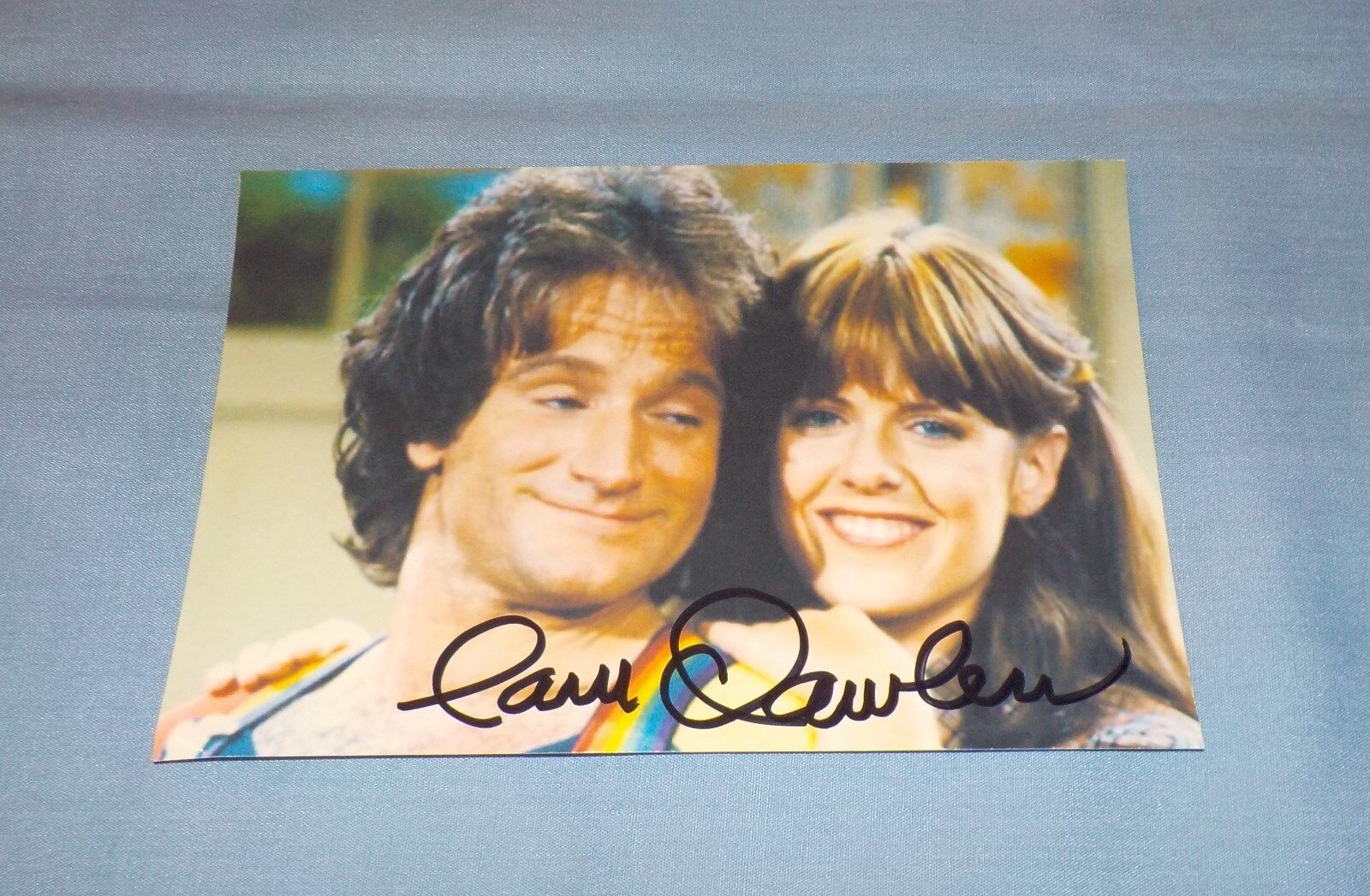 Pam Dawber Signed Autographed 4x6 Photo Poster painting Actress Mork & Mindy B