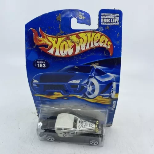 2001 Hot Wheels '37 Bugatti Classic #163 Pearl/Black New Parts