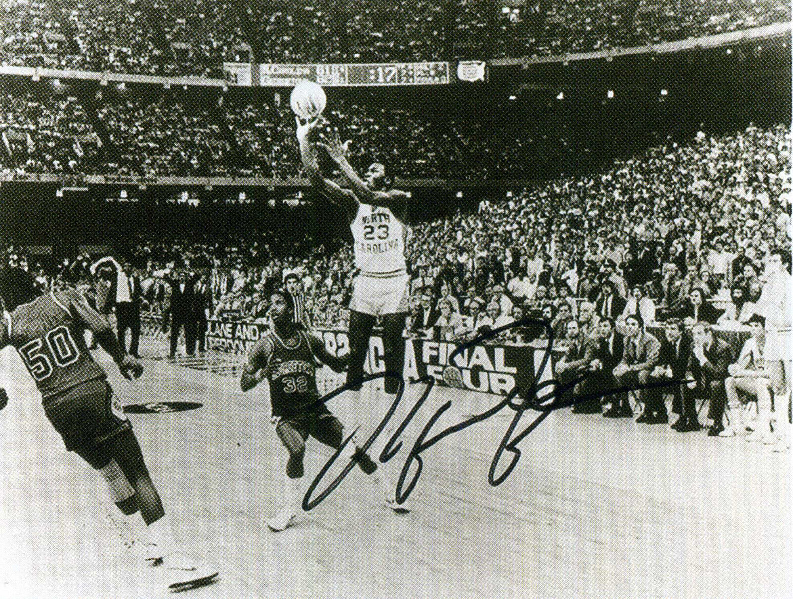 MICHAEL JORDAN Signed Photo Poster paintinggraph - Basketball Player - preprint