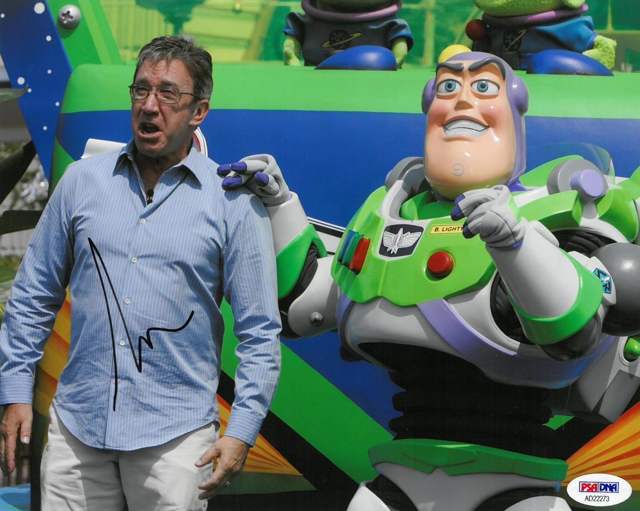 Tim Allen Signed Toy Story Authentic Autographed 8x10 Photo Poster painting PSA/DNA #AD22273