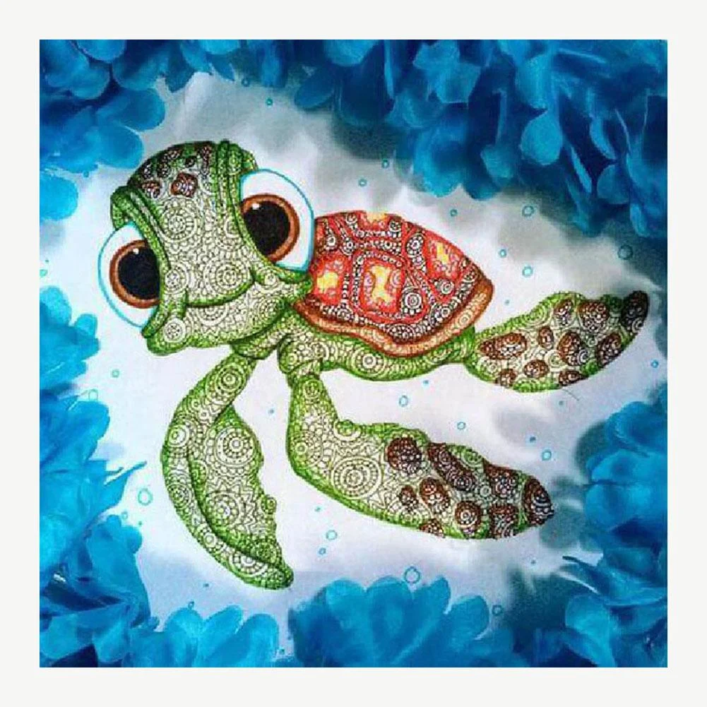 Full Round Diamond Painting Turtle (30*30cm)