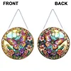 DIY Butterfly-Diamond Painting Pendant