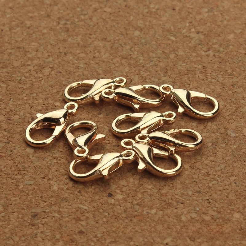 Zinc Alloy Lobster Clasp Necklace/bracelet Buckle 50 Pcs/pack
