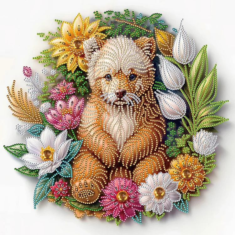 Simple Unhappy Bear 40*40CM (Canvas) Special Drill Diamond Painting gbfke