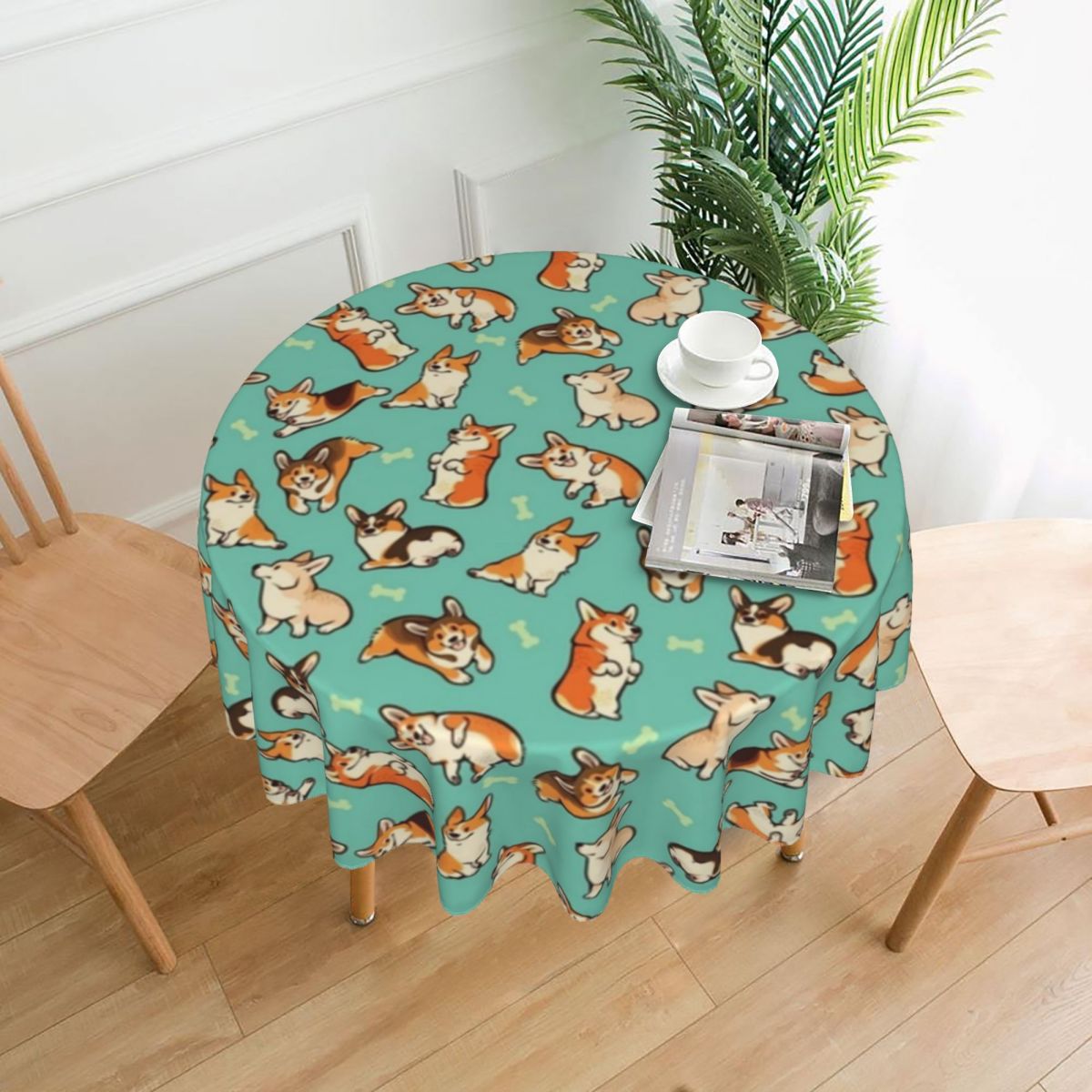 

Dog - Round Tablecloth, 150cm, 501 Original