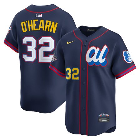 Men's American League #32 Ryan O'Hearn  Navy 2025 All-Star Edition Limited Player Jersey