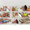 30pcs Metal Spoon Spinner Fishing Lure Artificial Bait for Bass Trout Perch Pike