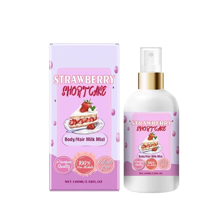 Sweet Body Milk Mist - Luxuriously Hydrating with Natural Fragrances in Delightful Scents