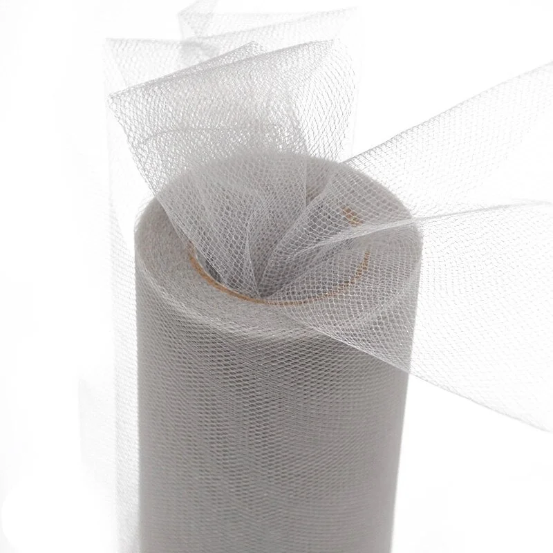 Tulle Roll 15cm 25Yards Roll Fabric Spool Tutu Party Baby Shower Birthday Gift Wrap Wedding Decoration Christmas Event Supplies