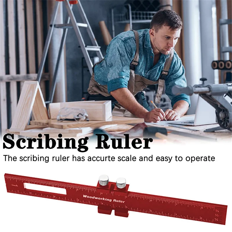 SAKER® Woodworking Ruler