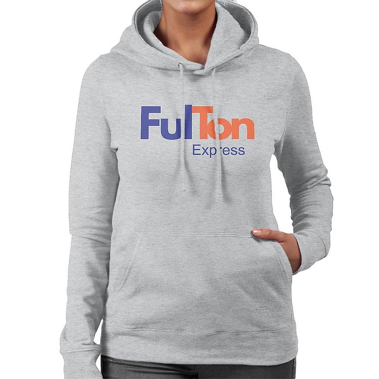 Fedex Logo Fulton Metal Gear Solid Women's Hooded Sweatshirt