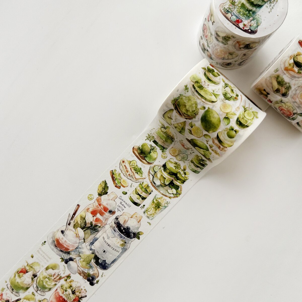 Journalsay 50mm*500cm Cute Girly Heart Long Cycle Special Oil Washi Tape