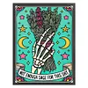 Halloween Skull Tarot Cards-11CT Stamped Cross Stitch 50*65cm/19.69*25.59in(Big Size) tapestrymarket