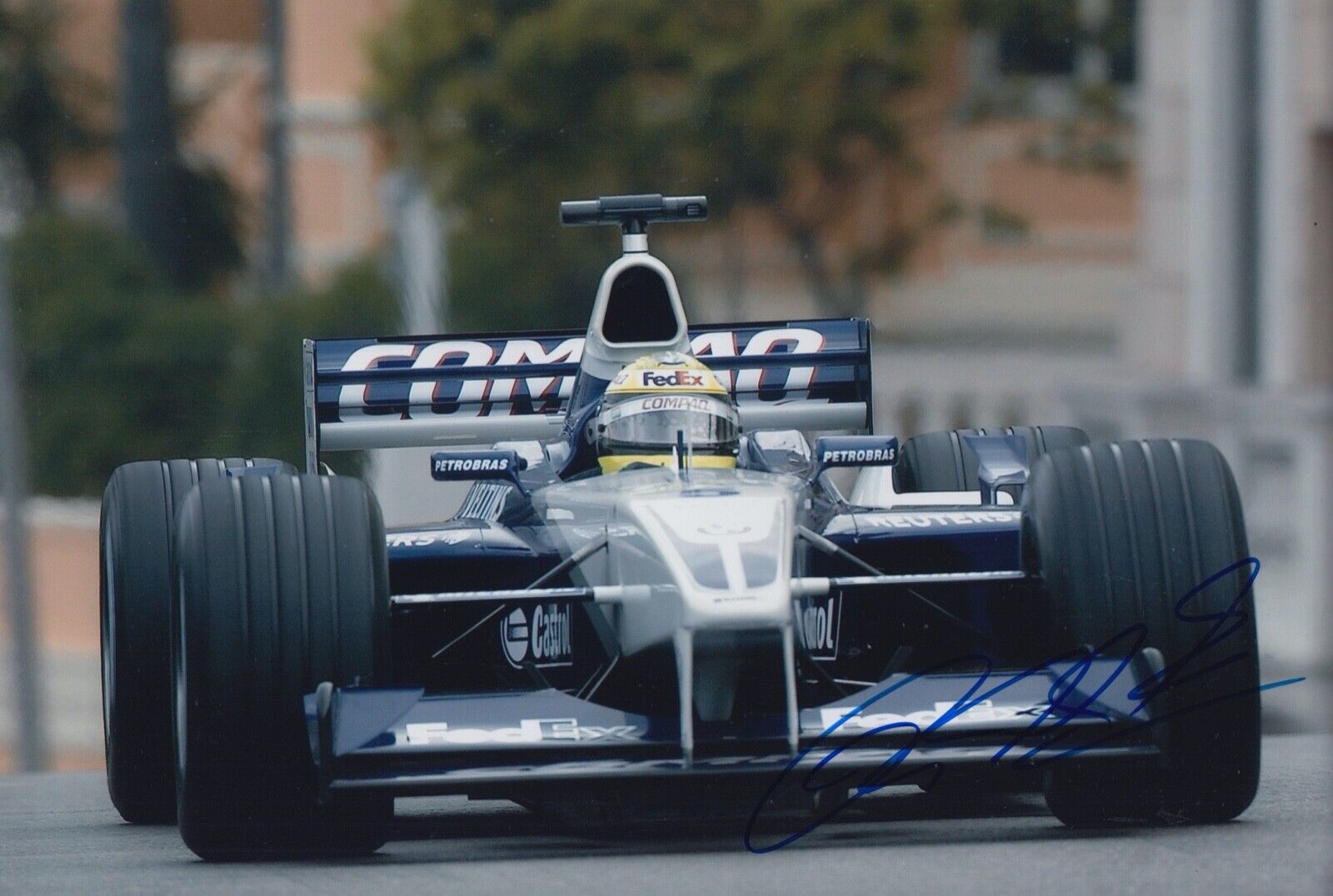 Ralf Schumacher Hand Signed 12x8 Photo Poster painting - F1 Autograph - BMW Williams 4.