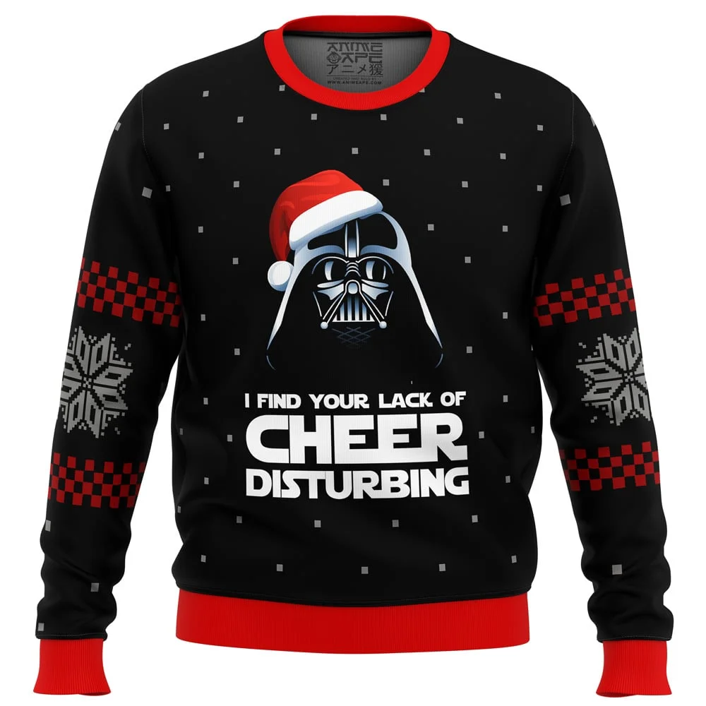 Star Wars Vader Lack of Cheer Ugly Christmas Sweatshirt