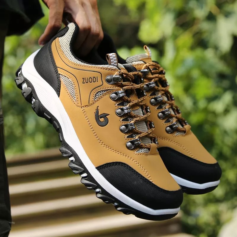 Tartepl Shoes Men's Good Arch Support Outdoor Breathable Light Travel Sneakers