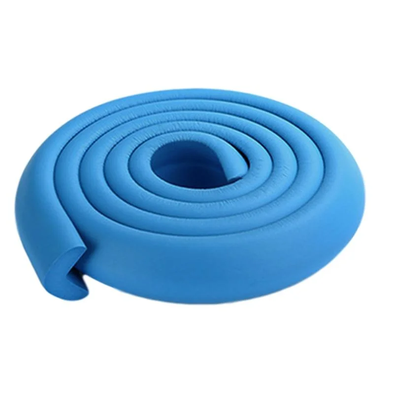 2M Soft Baby Safety Desk Table Edge Guard Strip Security L-Shaped Kids Protection Bumper Edge Angle Home Anti-collision Strip