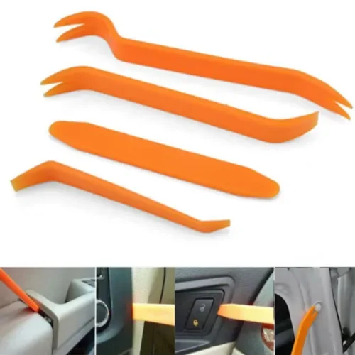 Dronehint 4x Car Parts Trim Removal Tool Kit Panel Door Pry Dash Interior Clip Accessories (For: Land Rover) Parts