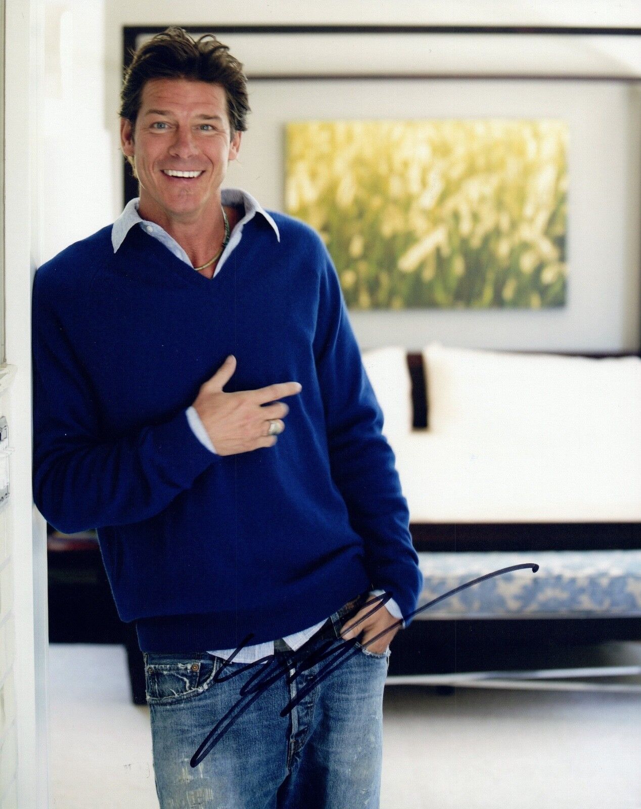 Ty Pennington Signed Autographed 8x10 Photo Poster painting Extreme Home Makeover COA VD