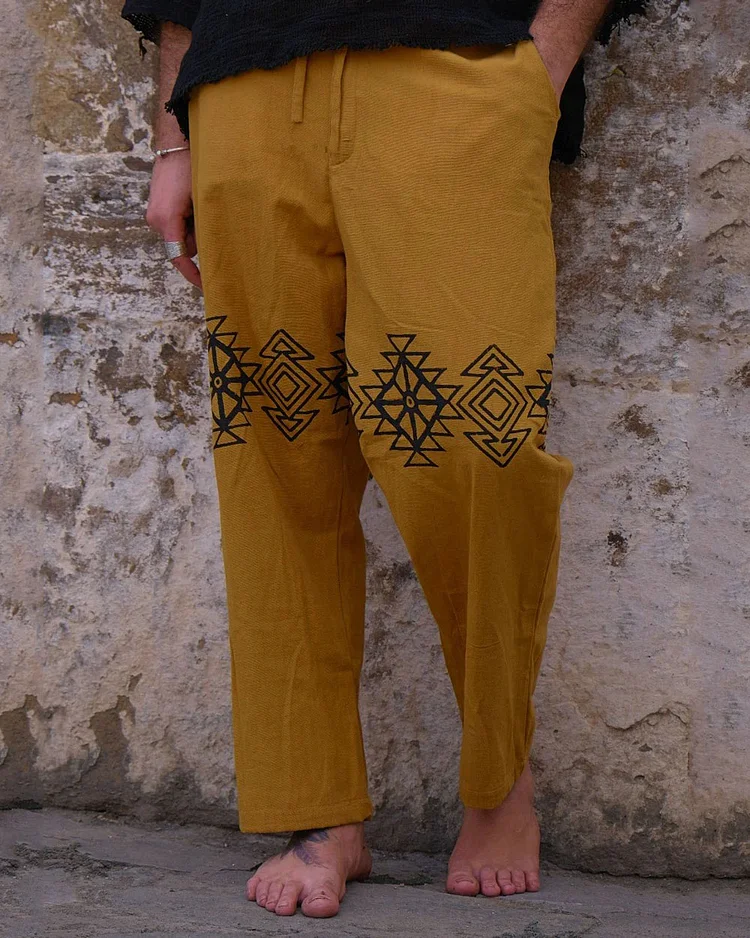 Men's Tribal Pattern Pants