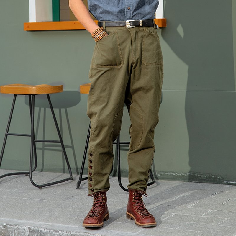 Vintage Workwear Small Feet Casual Pants