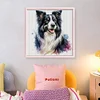 Shepherd Dog-11CT Stamped Cross Stitch 40*40cm/15.75*15.75in