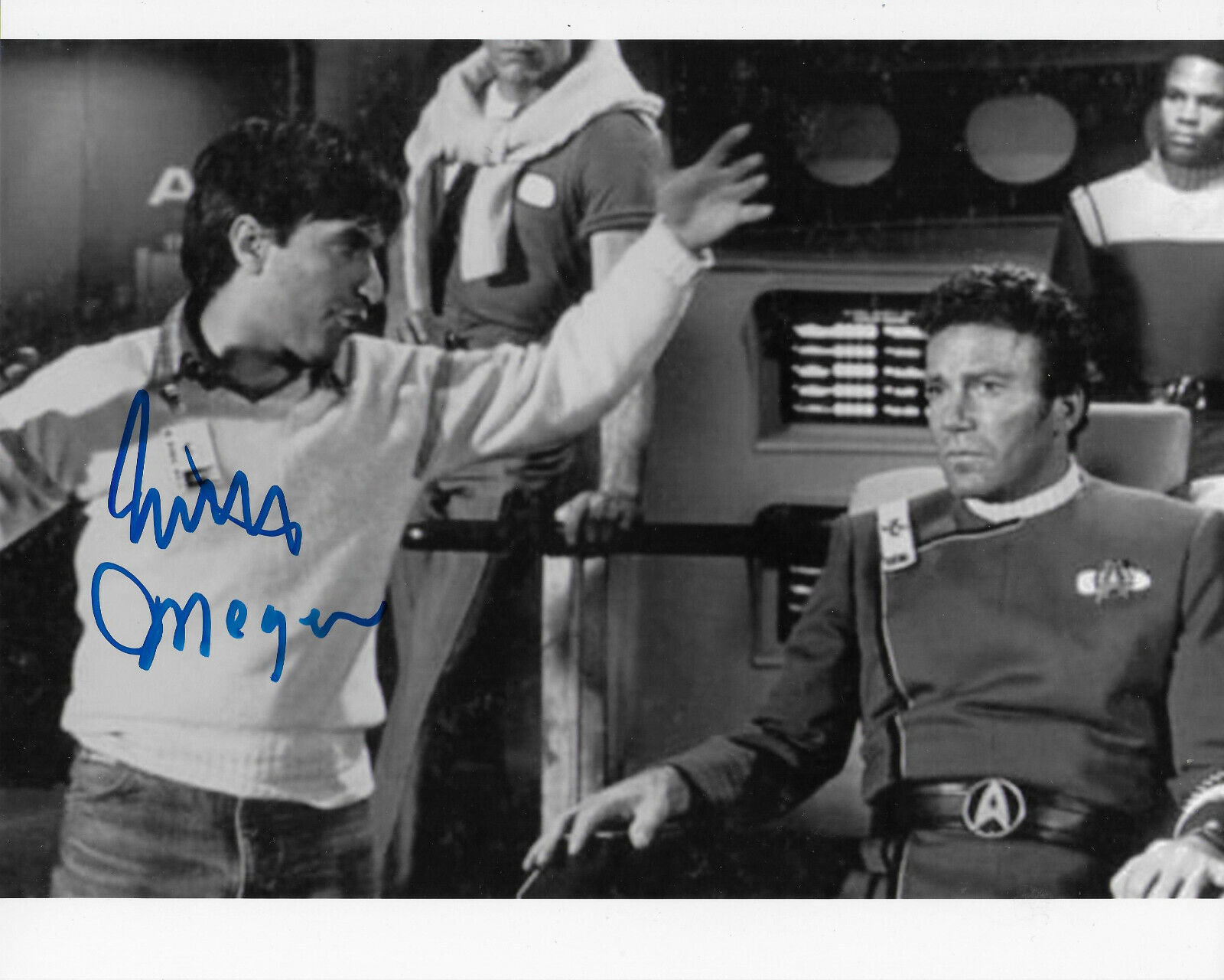 Nicholas Meyer Star Trek Original Autographed 8X10 Photo Poster painting