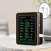12 In 1 Air Quality Monitor PM2.5 PM10 CO CO2 TVOC HCHO AQI Tester for Indoor