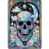 Halloween Skeleton-11CT Stamped Cross Stitch 50*70cm/19.69*27.56in(Big Size)