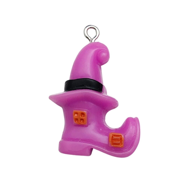 1 Piece Resin Pumpkin Hand Bat Pendant Jewelry Accessories