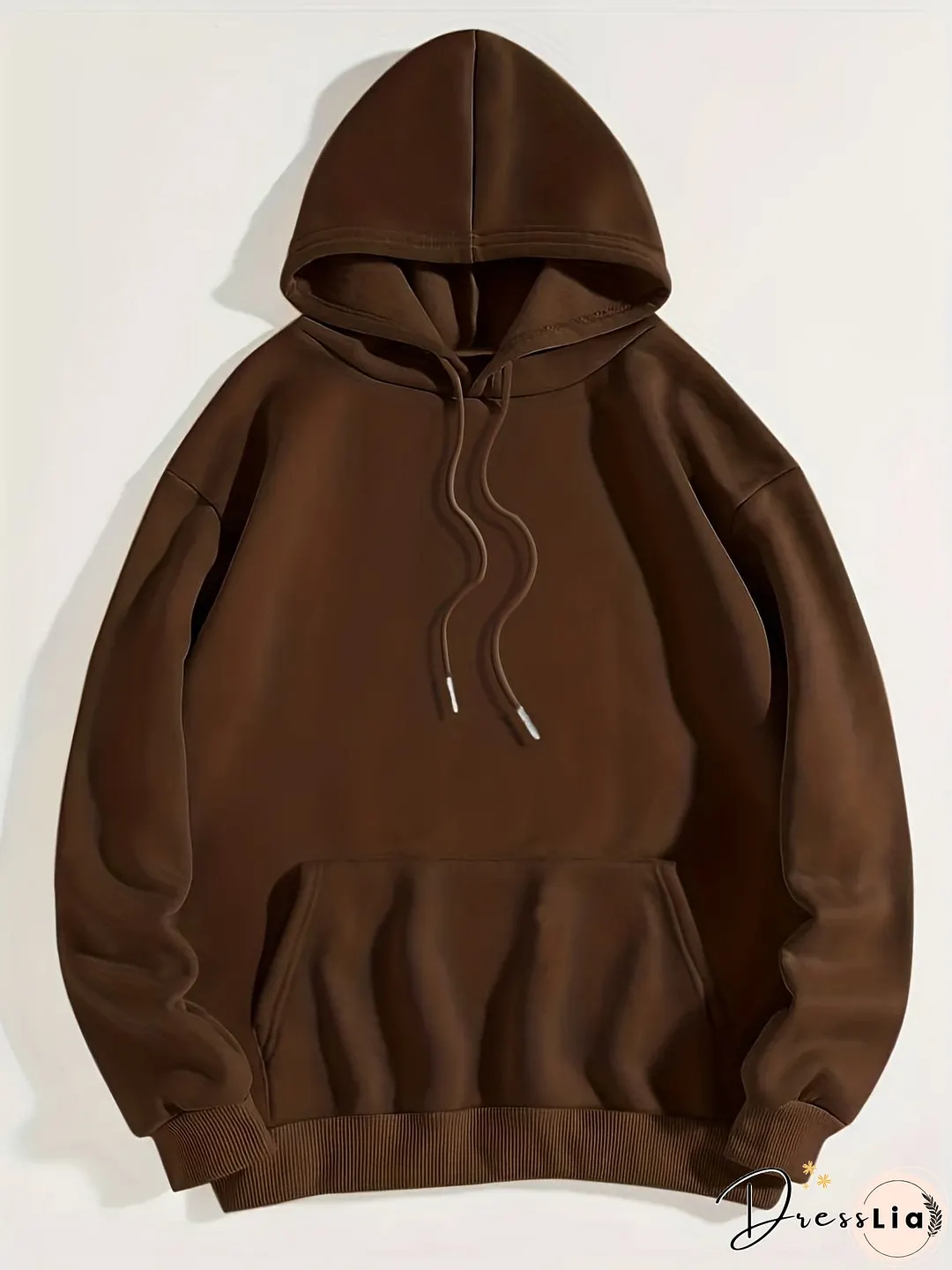 Cartoon Dinosaur Graphic Long Sleeve Fleece Hooded Sweatshirts Print Drawstring Sports
