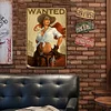 Cowgirl Pin Up Girl - Vintage Metal Signs - 20*30cm/30*40cm - Western