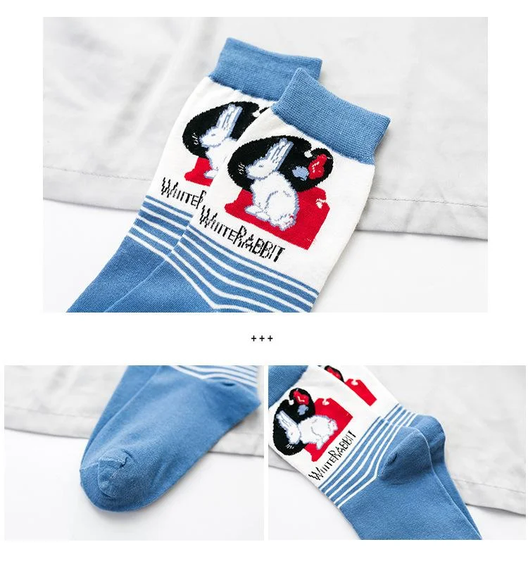 White Rabbit Cotton Socks
