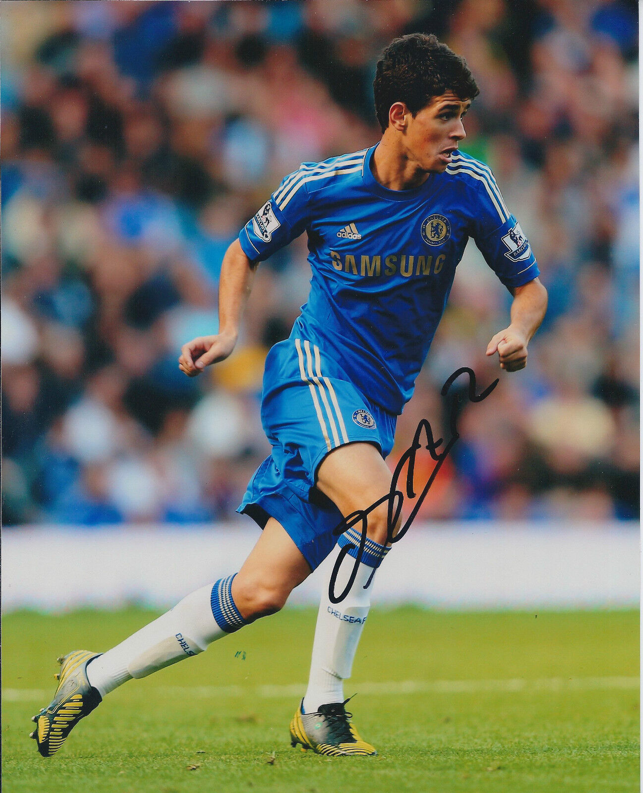 OSCAR dos Santos Emboaba Junior Signed Autograph Photo Poster painting AFTAL COA Chelsea