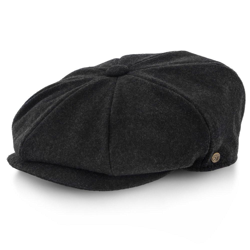 5 Colors - Shelby - Walrus Hat Wool Blend 8 Panel Newsboy Cap