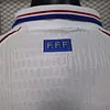 2025 Retro Player Version France White Football Shirt 1:1 Thai Quality