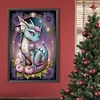 (40*60cm)Flower and Dragon - Full Round Drill Diamond Painting