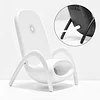 Unique chair shape multifunctional wireless charger mobile phone holder home decoration