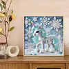 Cartoon Einhorn 5d DIY Diamant Kunst Malerei Kits Teilbohrer Edelstein Kunst 30x30cm