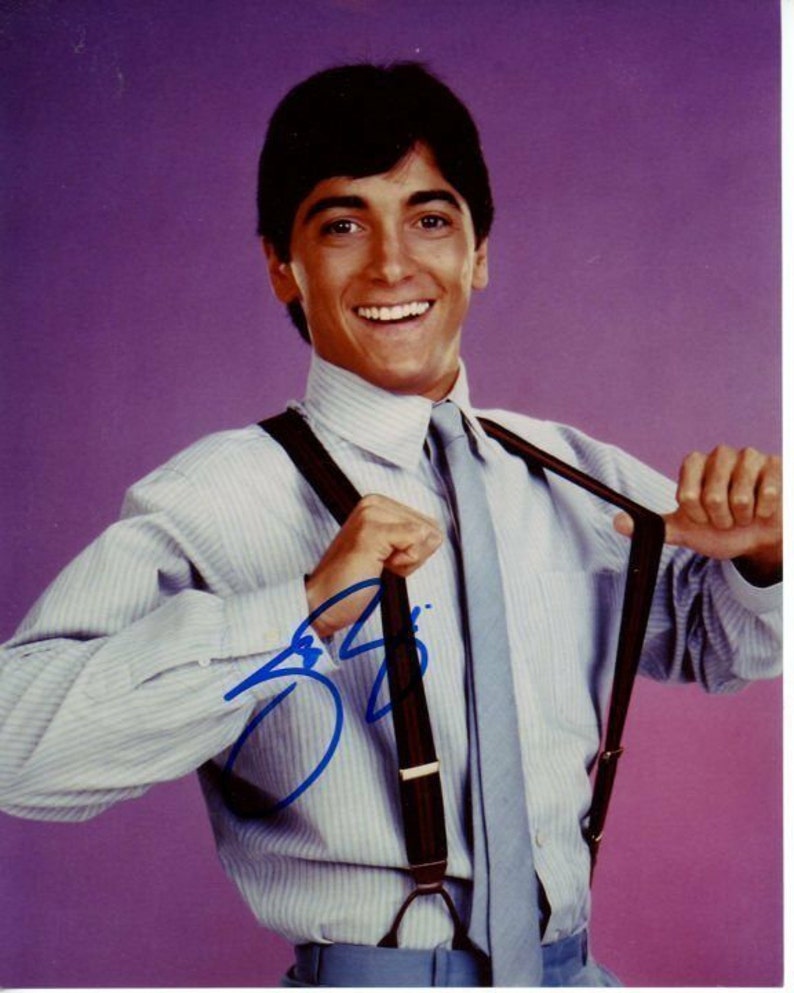 Scott baio signed autographed charles in charge Photo Poster painting