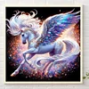 Diamond Painting-Round AB Drill Unicorn(35*35 CM)