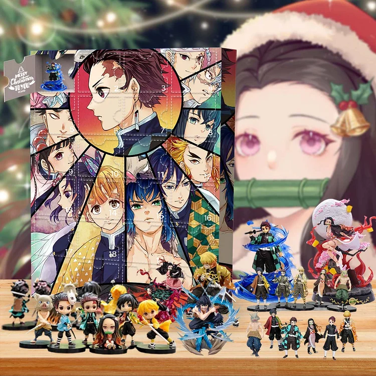 2024 Demon Slayer Advent Calendar -- The One With 24 Little Doors