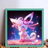 Pok&eacute;mon Eevee-11CT Stamped Cross Stitch 40*40cm/15.75*15.75in