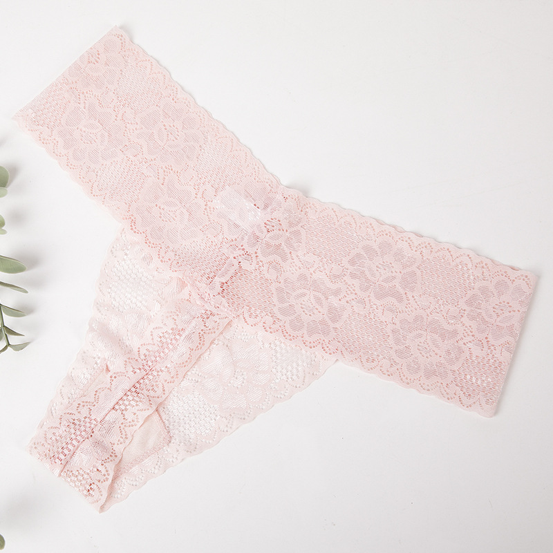 Lovingerie - Sexy Seamless Lace See-through Women's Underwear Thong