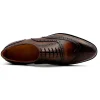 Customized luxury men oxfords shoes real leather