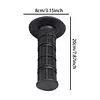 3Pin Electric Bike Throttle Handlebar with Grips Cover Ebike Throttle Grip Cable Kit 12V-72V Electric Bike Throttle Grip for Lectric XP4 Macfox X1 HappyRun Freego