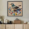 Diamond Painting -DIY Round Drill Stone Art Bird(40x40cm)